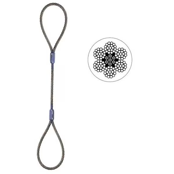 Wire Rope Sling - Single Leg - 5/8